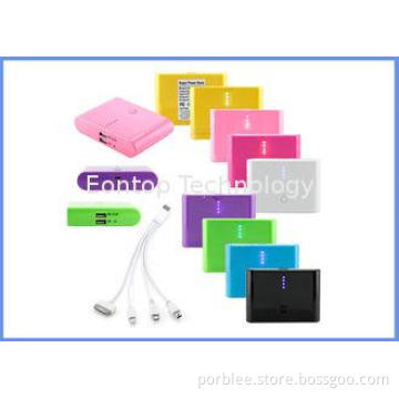 Mobile Phone Double USB Portable Power Bank Backup Charger